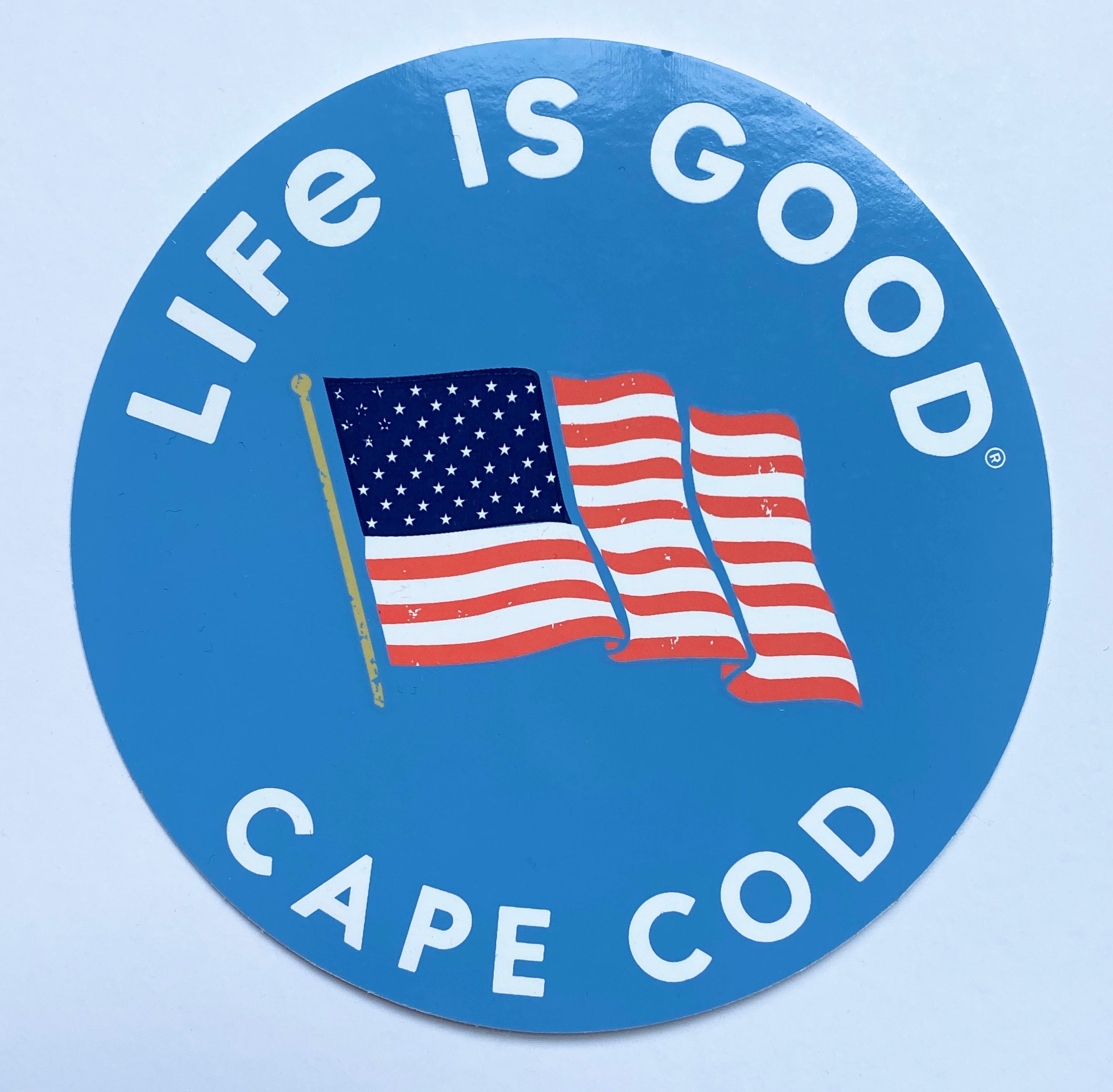 Custom LIG Sticker Flag Cape Cod GOODIES